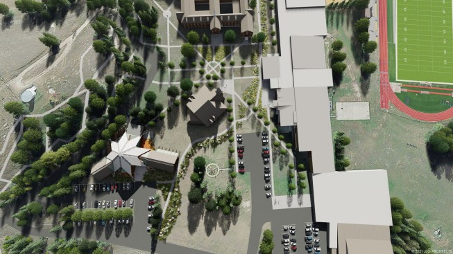 Red Cloud Indian School, Pine Ridge Indian Reservation, S.D., designed by JLG Architects