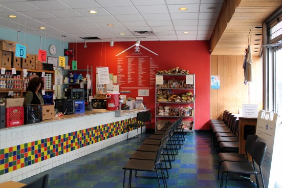 Lakeview Pantry's reception area at its former location.