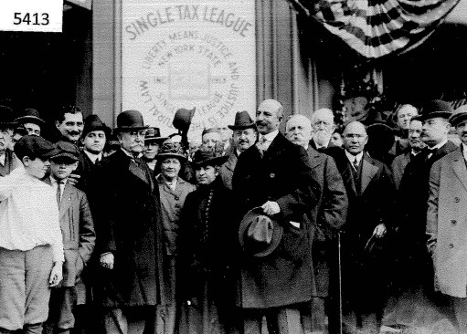 A gathering of the National Single Tax League in New York