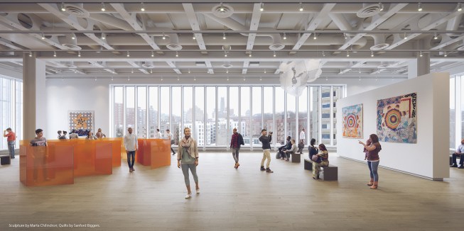 Lenfest Center for the Arts, Columbia University Manhattanville Campus. Designed by Renzo Piano Building Workshop, with Davis Brody Bond (executive architect).