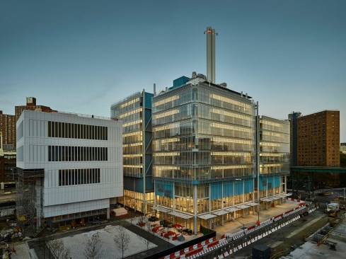 Lenfest Center for the Arts and Jerome L. Greene Science Center, Columbia University Manhattanville Campus. Designed by Renzo Piano Building Workshop, with Davis Brody Bond (executive architect).
