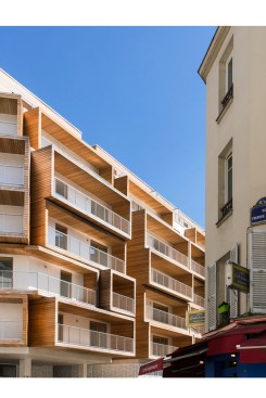 VINCENT PARREIRA ARCHITECTE, LOGEMENTS, PASSAGE DELESSERT, PARIS, 2016