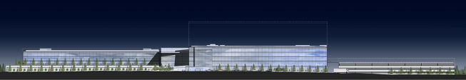East elevation.