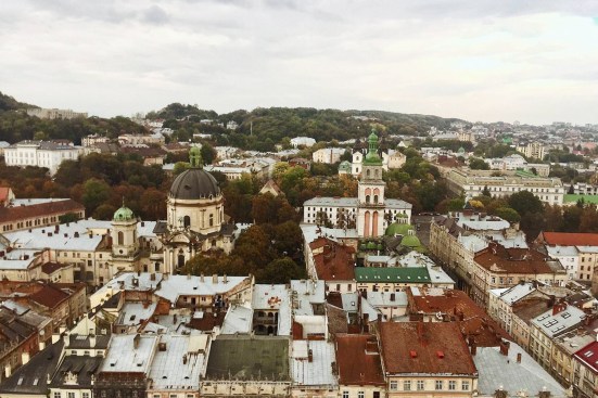 Volynet's hometown of Lviv.
