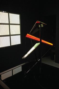 A flexible red OLED strip light called &Eacute;clat, inspired by ikebana, the art of Japanese flower arrangement will become one of the luminaires of Blackbody's range of OLED luminaires. 
www.blackbody-oled.com