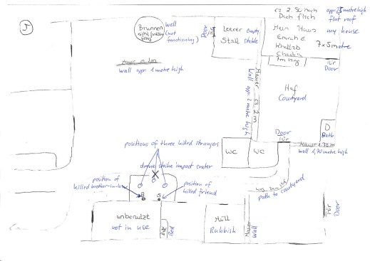 A sketch made by a survivor of a drone strike in Mir Ali, Pakistan