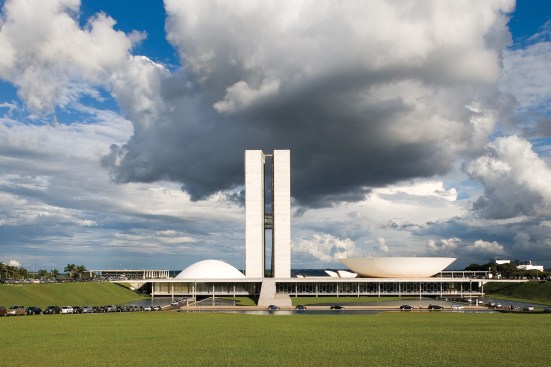L&uacute;cio Costa and Oscar Niemeyer's&nbsp;Plaza of the Three Powers in Brasilia