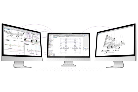 Multiple drawing views is one of the many usability updates for Vectorworks 2018.