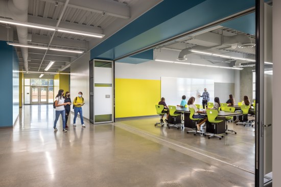 Del Dios Academy Stem Building.  San Diego, CA.  HMC Architects.