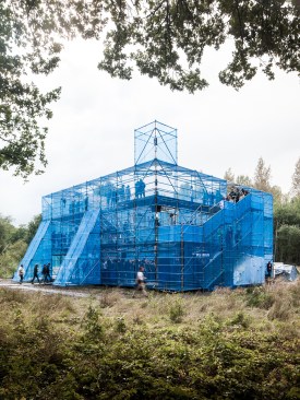 Newcastle Stage, designed by Assemble, at the 2017 Horst Arts & MusicFestival in Belgium.