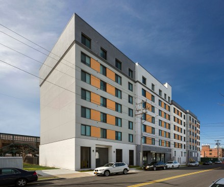 Beach Green Dunes Apartments    Location:  Far Rockaway, NY   Architect:  Curtis + Ginsberg Architects LLP   Developer:  The                                                                                                                                                                                                   Bluestone Organization