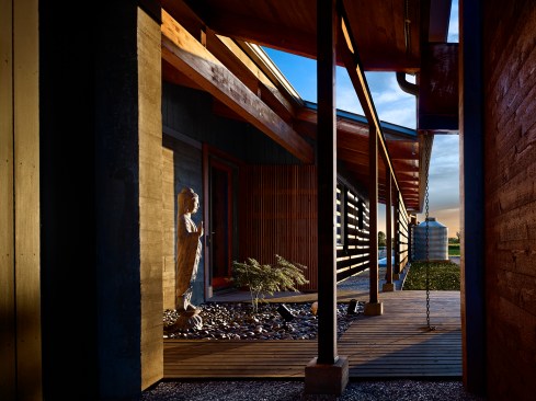 O'Dell Residence_Southface_Summer 2014 Scene