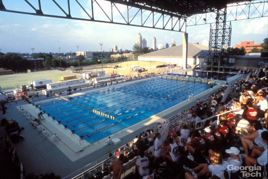 1996 Olympic Games in Atlanta -- Aquatic Center interior, Pan Pacific Games