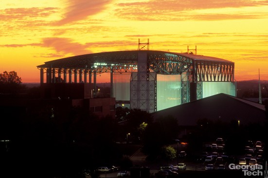 1996 Olympic Games in Atlanta - The Aquatic Center during the Olympics. --