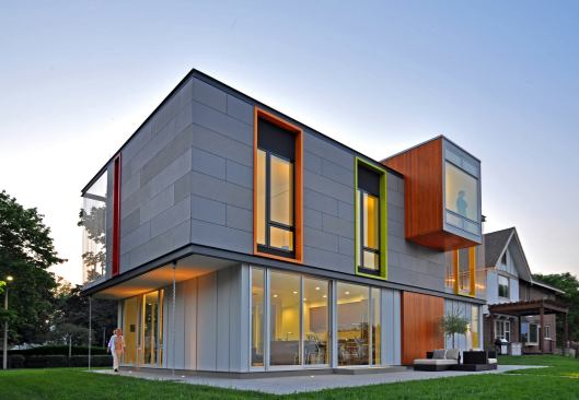 OS House, designed by Johnsen Schmaling Architects.