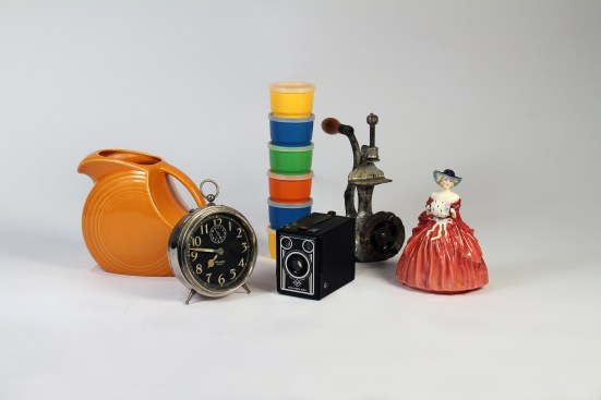A collection of objects donated to "House & Home" for the exhibition.&nbsp;