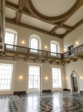 The restored Great Hall.