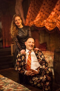 Helen Scarlett O’Neill and Harry Ross at the new Caravan Club.