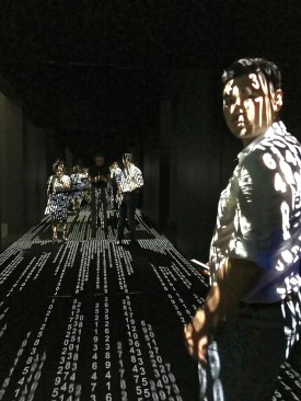 Raquel Korgan's Reflexão #2 serves as the entry experience in “Artists + Robots” in Astana, Kazakhstan.