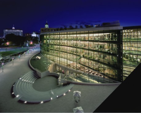 Salt Lake City Public Library in Utah