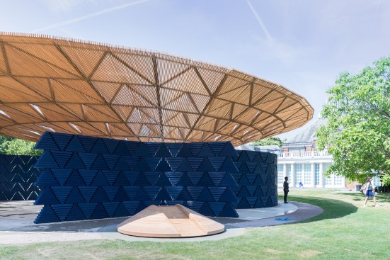 Francis Kéré, Serpentine Pavilion, 2017, London. From the 2017 organizational grant to Serpentine Galleries for “Serpentine Pavilion 2017 by Francis Kéré”