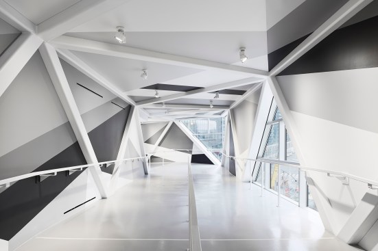 Inside the SFC Bridge in Toronto.