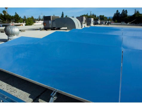 Panel systems installed by SkyCool