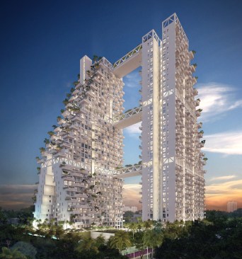 Sky Habitat in Singapore