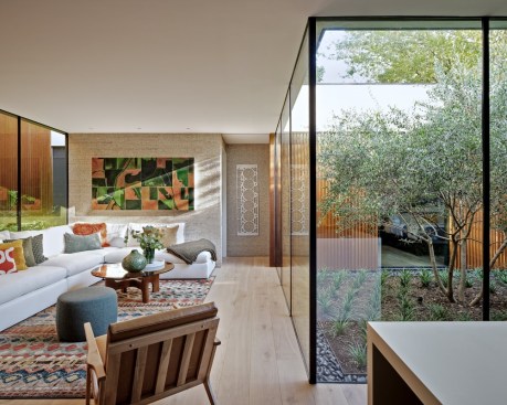 Stealth House in Austin, Texas, by Specht Novak. Photo by Leonid Furmansky.