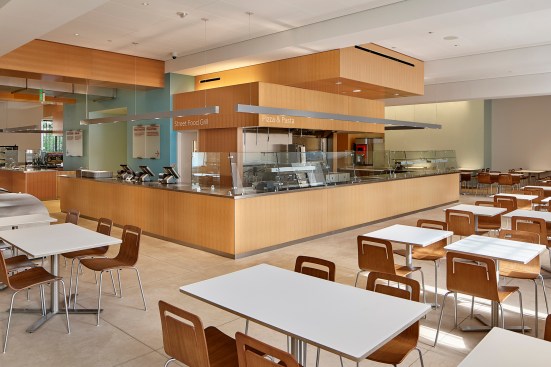 The Café at the Philadelphia Museum of Art. Design by Gehry Partners.