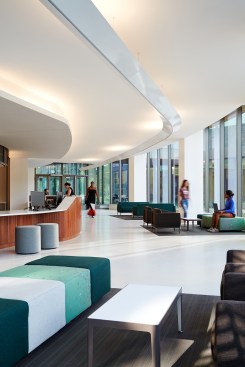 Campus North Residential Commons, by Studio Gang Architects