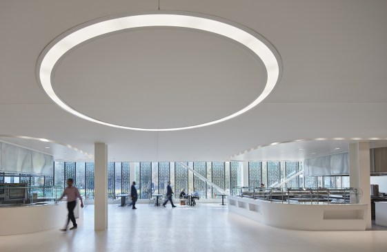 Campus North Residential Commons, by Studio Gang Architects