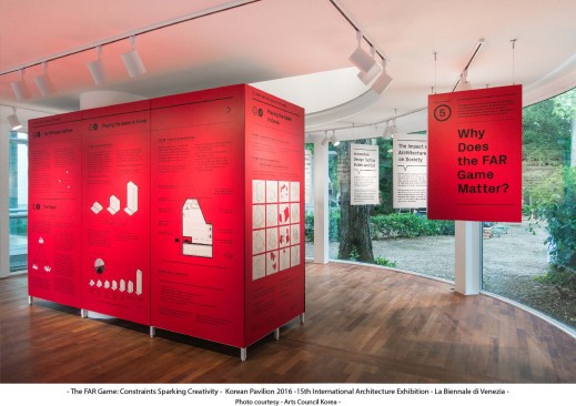 - The FAR Game: Constraints Sparking Creativity -  Korean Pavilion 15th International Architecture Exhibition - La Biennale di Venezia