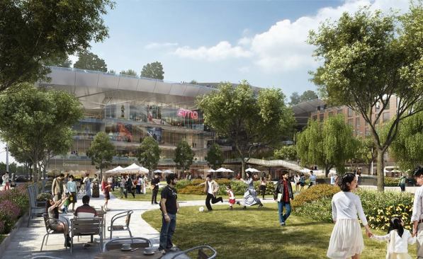 The Hills at Vallco Scheme Rendering