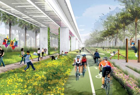University of Miami Park after construction.&nbsp;