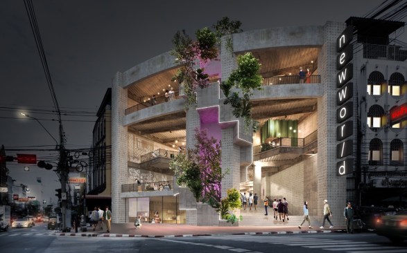 Conceptual studies for New World Mall