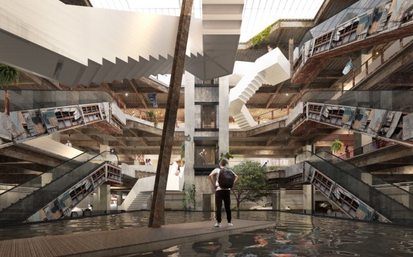 Conceptual studies for New World Mall