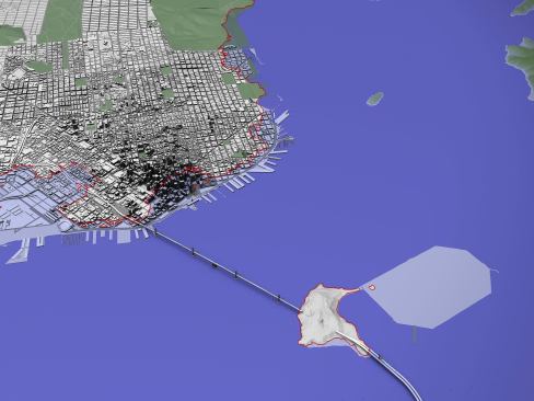 Vulnerability to rising sea levels
