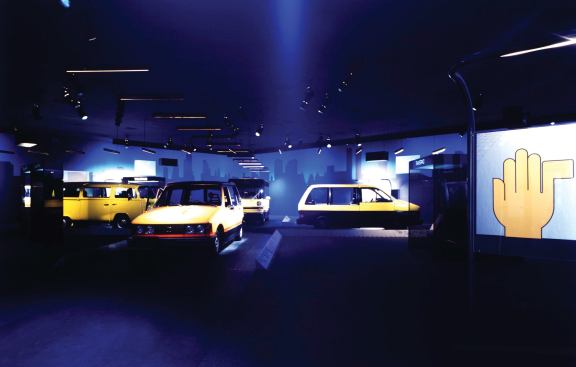 1976: The Taxi Project exhibition at MoMA, organized by Ambasz and featuring new taxi prototypes