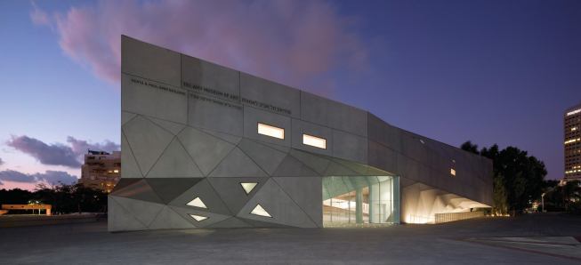 Exterior at night