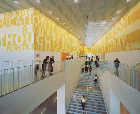 Central stairs