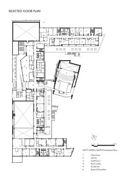 Basement-level plan