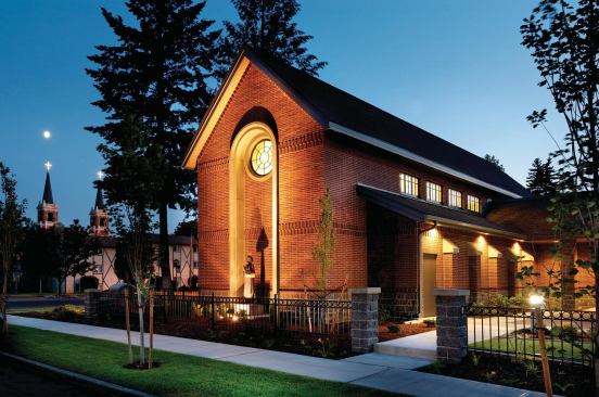 Bishop White SeminaryArchitect: Architects West, Coeur dAlene, Idaho.

Completion: 2009.

Brief: $4.3 million, 22,275-s.f. project includes 19 dorm rooms, a dining hall, and a 50-seat chapel. Received a 2010 honor award sponsored by the Masonry Industry Promotion Group and the Eastern Washington Masonry Producers Association.