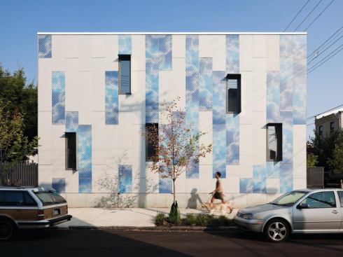 A collaborative effort with Postgreen Homes, Interface Studio’s production housing focuses on the green, affordable, urban infill market.
