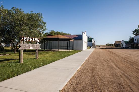 Epping's downtown has not faced the same development pressures as Williston or Dickinson.