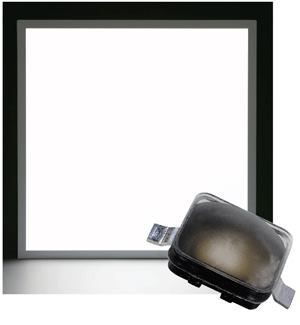 GO Lighting Technologies says its GO Flat LED Lighting reduces electrical consumption by 20 percent or more when compared with fluorescent lighting and is fully recyclable with no hazardous disposal requirements. Osram Opto Semiconductors recently introduced the Diamond Dragon (inset), which the company claims is “the brightest single-chip surface-mount LED” on the market and can achieve a brightness of up to 250 lumens.
