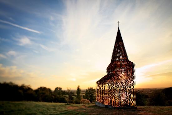 Reading between the Lines, an installation by Belgian architecture firm Gijs Van Vaerenbergh