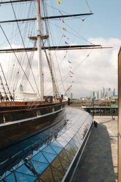 A significant portion of the £50 million price tag went into fully restoring the ship, including inserting 150 tons of strengthening steelwork from S H Structures into the hull to restore its original shape. 