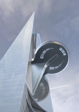 Sky terrace from below