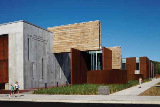 The 35,300-square-foot James I. Swenson Civil Engineering Building at the University of Minnesota, Duluth, is LEED Gold certified.